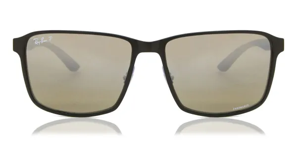 Ray-Ban RB3721CH Polarized 186/5J Men's Sunglasses Black Size 59