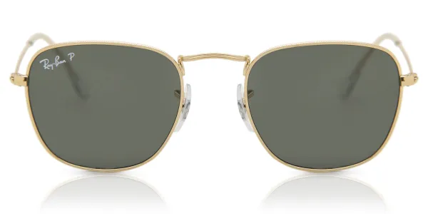 Ray-Ban RB3857 Frank Polarized 919658 Men's Sunglasses Gold Size 51