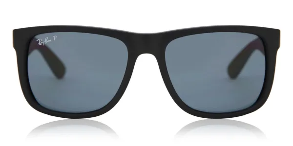 Ray-Ban RB4165 Justin Polarized 622/2V Men's Sunglasses Black Size 55