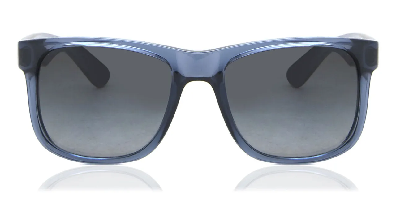 Ray-Ban RB4165 Justin Polarized 6596T3 Men's Sunglasses Blue Size 55