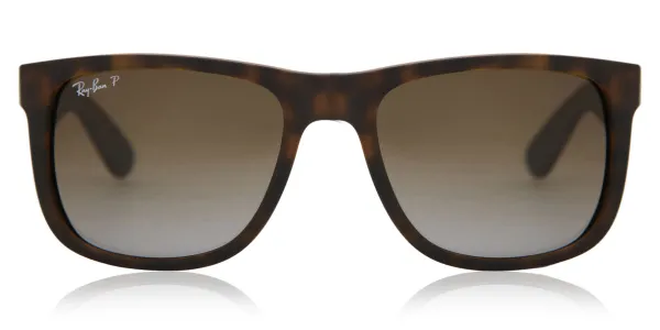 Ray-Ban RB4165 Justin Polarized 865/T5 Men's Sunglasses Tortoiseshell Size 55