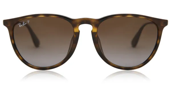 Ray-Ban RB4171F Erika Asian Fit Polarized 710/T5 Women's Sunglasses Tortoiseshell Size 54