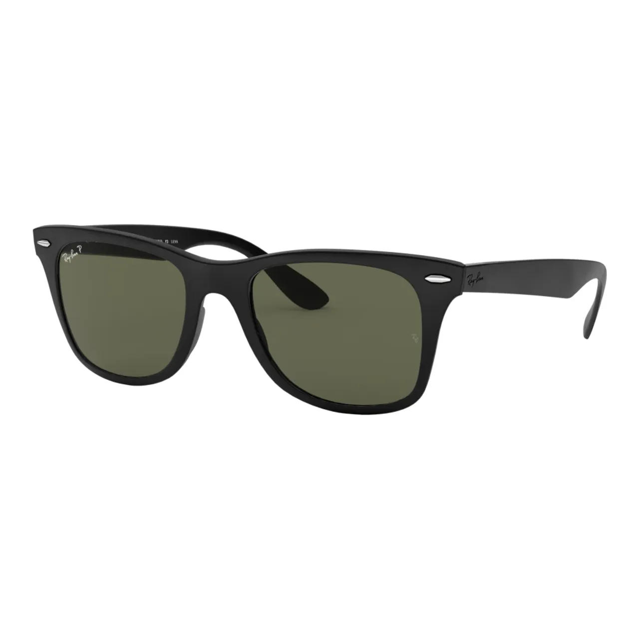 Ray-Ban , Rb4195 Wayfarer Liteforce Polarized Wayfarer Liteforce Polarized Sunglasses ,Black male, Sizes: