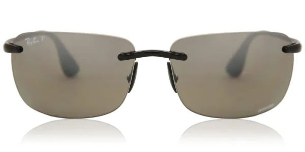 Ray-Ban RB4255 Chromance Polarized 601/5J Men's Sunglasses Black Size 60