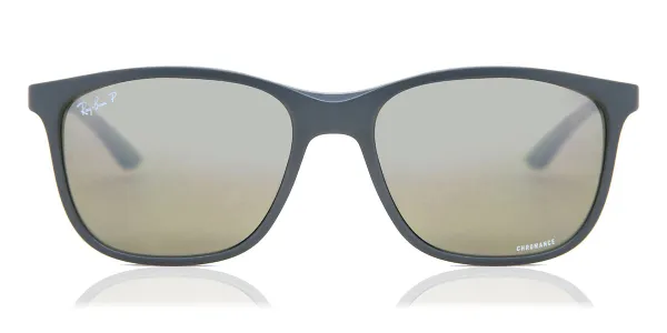 Ray-Ban RB4330CH Polarized 60175J Men's Sunglasses Grey Size 56