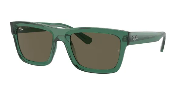 Ray-Ban RB4396F Warren Asian Fit 6681/3 Men's Sunglasses Green Size 57