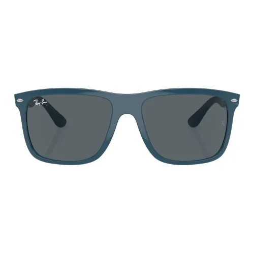 Ray-Ban , Rb4547 Boyfriend Two Sunglasses ,Blue female, Sizes: