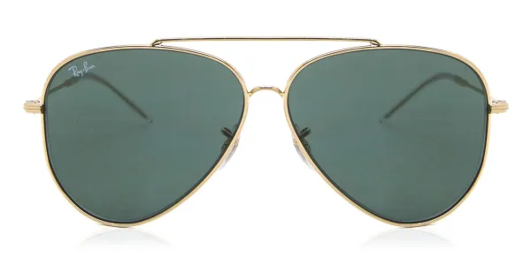 Ray-Ban RBR0101S Aviator Reverse 001/VR Men's Sunglasses Gold Size 59