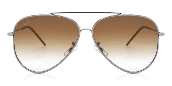 Ray-Ban RBR0101S Aviator Reverse 004/CB Men's Sunglasses Gunmetal Size 59