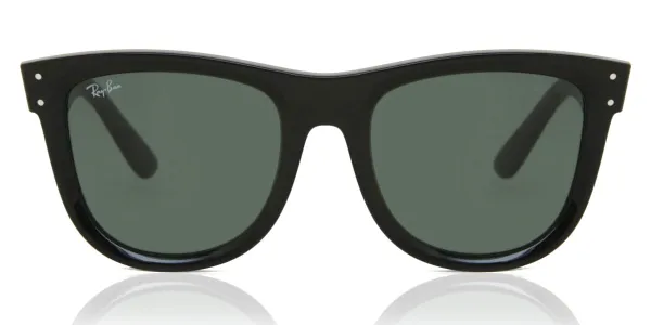 Ray-Ban RBR0502S Wayfarer Reverse 6677VR Men's Sunglasses Black Size 53