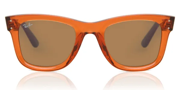 Ray-Ban RBR0502S Wayfarer Reverse 6712GM Men's Sunglasses Clear Size 53