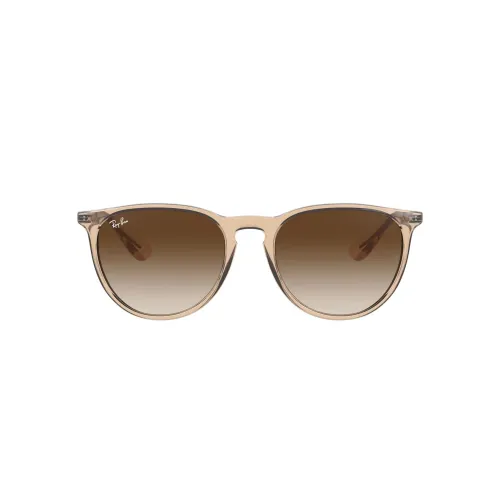 Ray-Ban , Transparent Brown Nylon Sunglasses ,Brown female, Sizes: