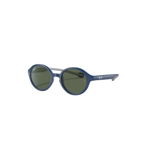 Ray-Ban , Trendy Junior Sunglasses 9075S Sole ,Blue male, Sizes: