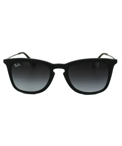 Ray-Ban Unisex Sunglasses 4221 622/8G Black Rubber Grey Gradient Metal - One