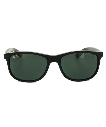 Ray-Ban Unisex Sunglasses Andy 4202 606971 Matte Black Green - One