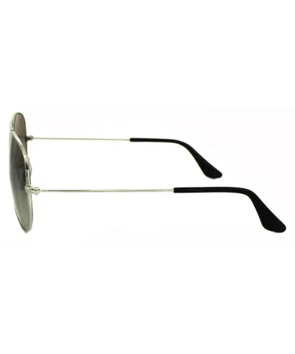 Ray-Ban Unisex Sunglasses Aviator 3025 003/32 Silver Grey Gradient 58mm Metal - One