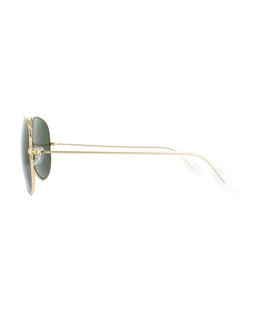 Ray-Ban Unisex Sunglasses Aviator 3025 L0205 Gold Green Metal - One
