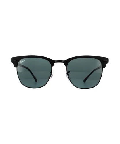 Ray-Ban Unisex Sunglasses Clubmaster Metal RB3716 186/R5 Matte Black Grey - One