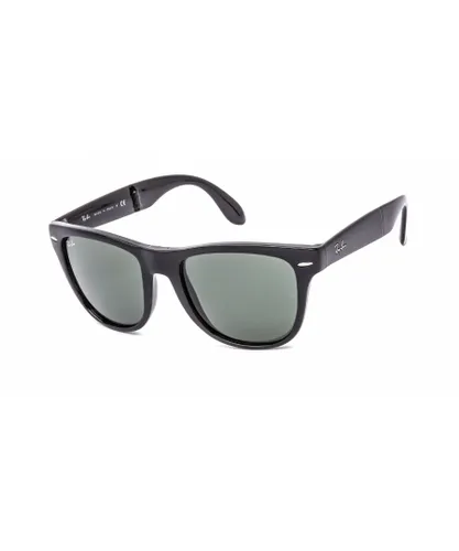 Ray-Ban Unisex Sunglasses Folding Wayfarer 4105 Black 601 54mm - One