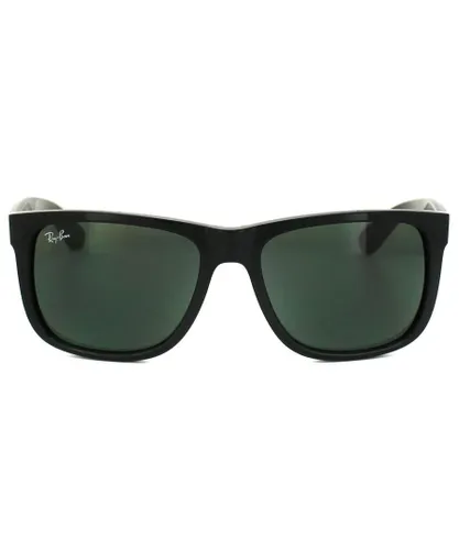 Ray-Ban Unisex Sunglasses Justin 4165 601/71 Shiny Black Green - One