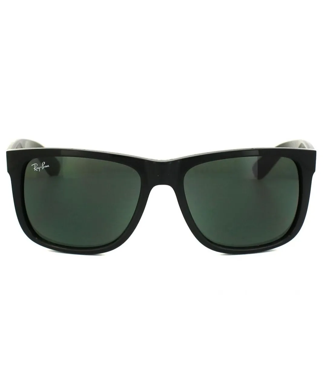 Ray-Ban Unisex Sunglasses Justin 4165 601/71 Shiny Black Green - One
