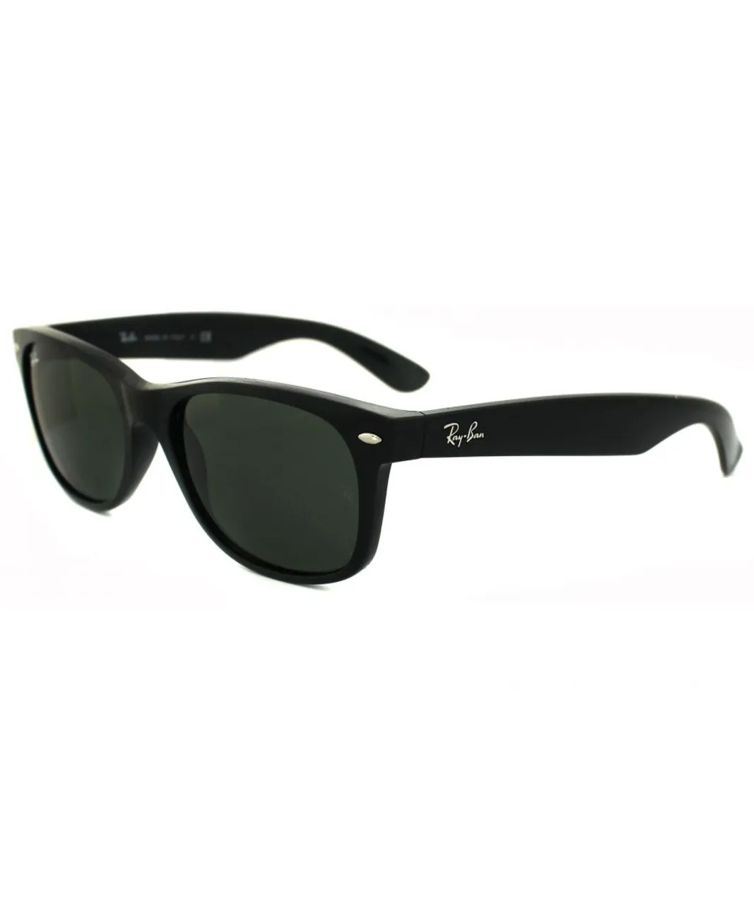 Ray-Ban Unisex Sunglasses New Wayfarer 2132 901L Black Green G-15 55mm - One