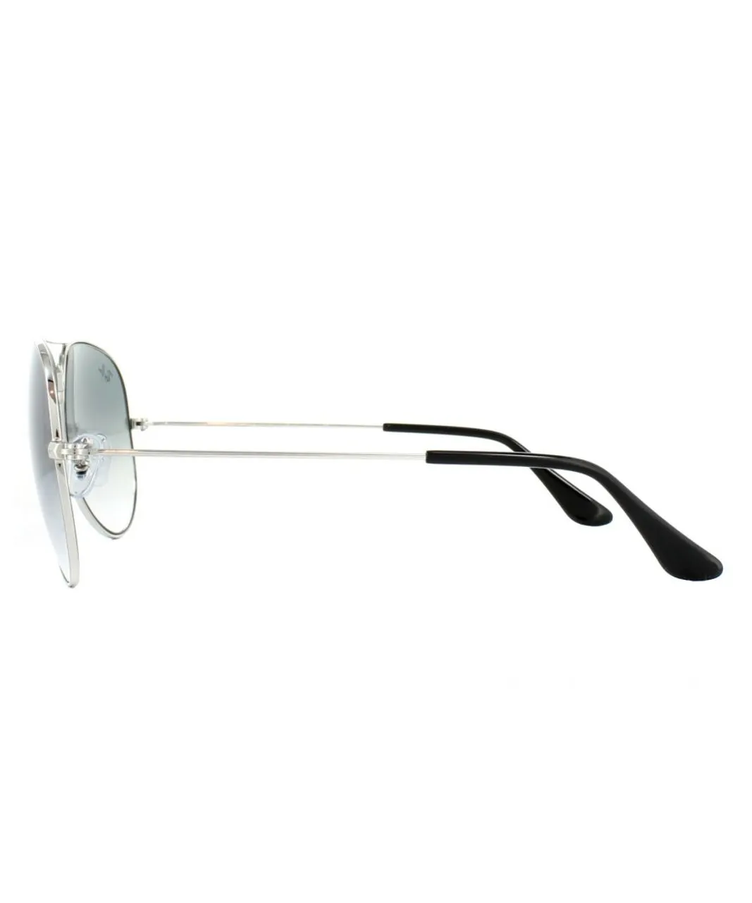 Ray-Ban Womens Sunglasses Aviator 3025 003/3F Silver Light Blue Gradient 58mm Metal - One