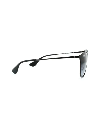 Ray-Ban Womens Sunglasses Erika Metal 3539 002/8G Black Grey Gradient - One