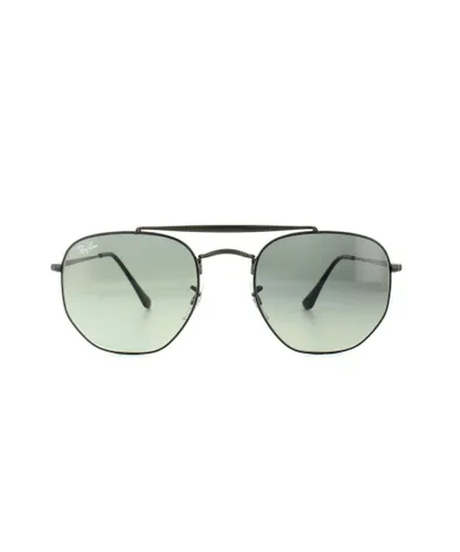 Ray-Ban Womens Sunglasses Marshal 3648 002/71 Black Grey Gradient Metal - One