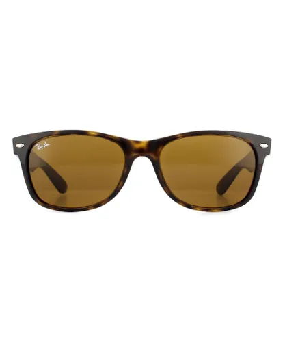 Ray-Ban Womens Sunglasses New Wayfarer 2132 710 Light Havana Brown 52mm - One