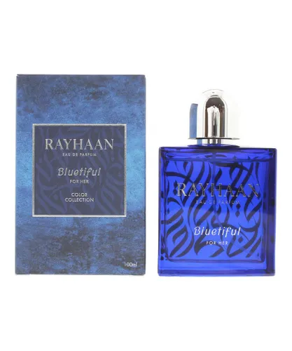 Rayhaan Womens Bluetiful Eau de Parfum 100ml Spray for Her - One Size