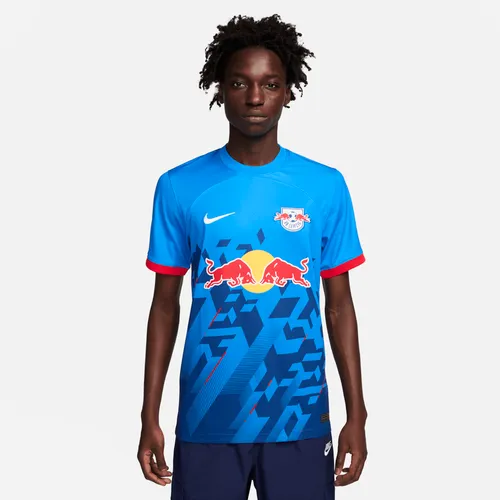 RB Leipzig 2023/24 Stadium Third Men's Nike Dri-FIT Football Shirt - Blue - Polyester