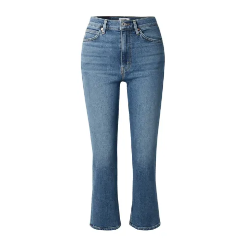 Re/Done , Cropped Jeans ,Blue female, Sizes: