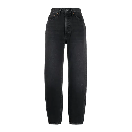 Re/Done , Jeans 80S ,Black female, Sizes:
