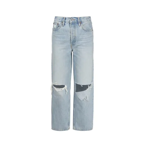 Re/Done , Loose-fit Jeans ,Blue female, Sizes: