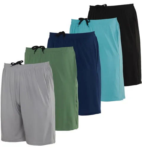 Real Essentials 5 Pack: Men's Dry-Fit Sweat Resistant