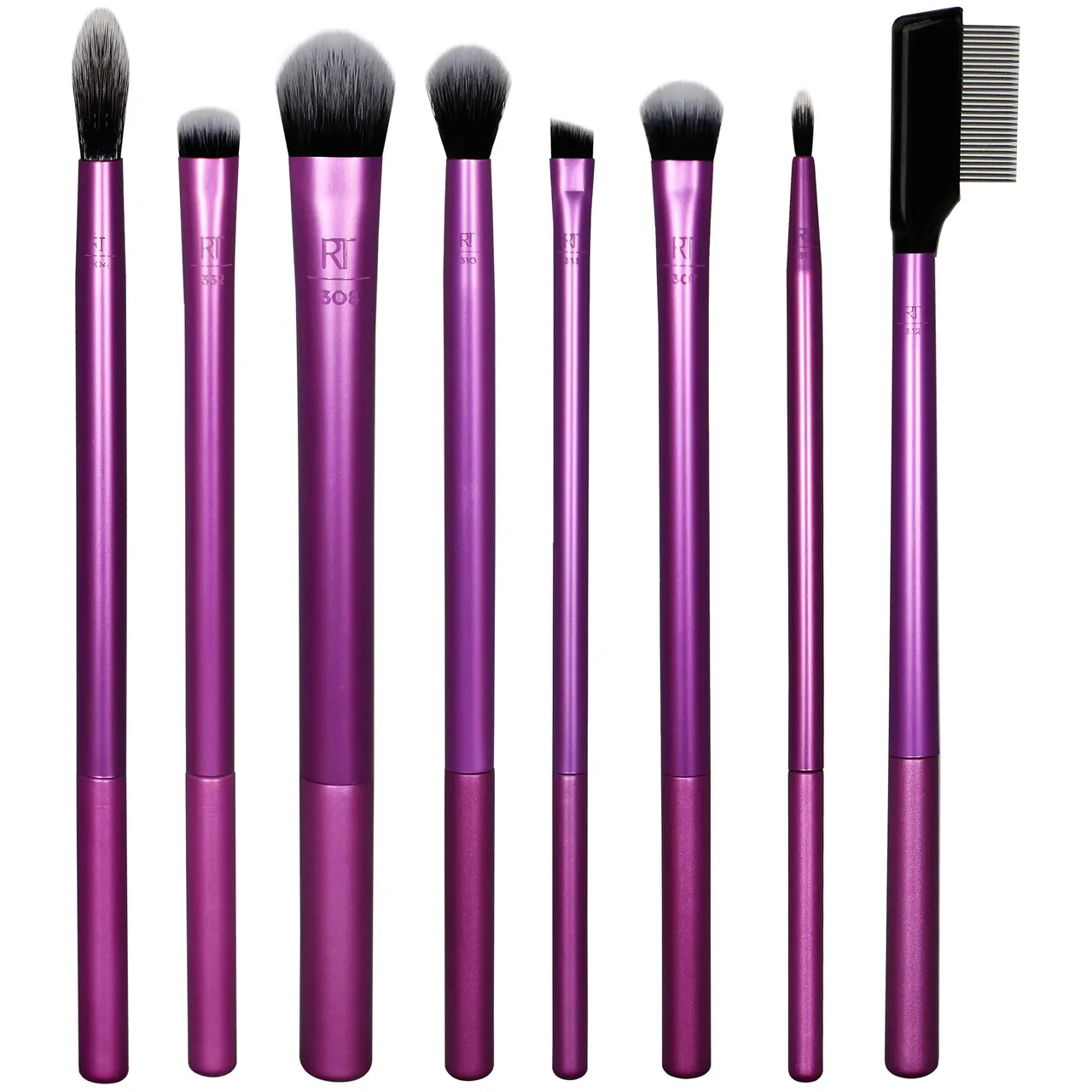 Real Techniques Everyday Eye Essentials Makeup Brush Set