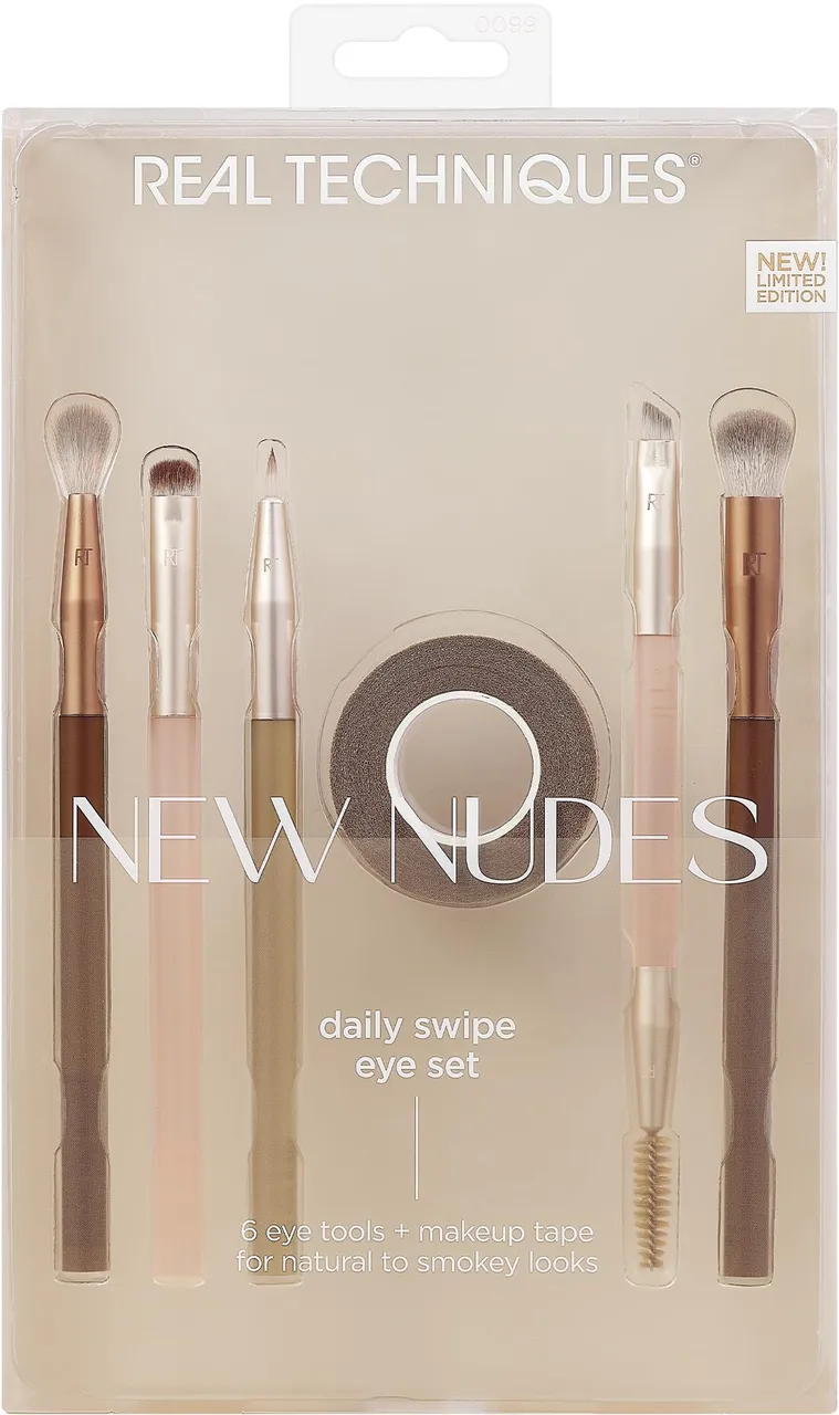 Real Techniques New Nudes Daily Swipe Eye Kit