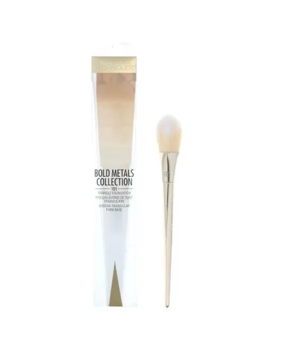 Real Techniques Womens Bold Metals Collection 101 Triangle Foundation Base 01441 Make-Up Brush - NA - One Size
