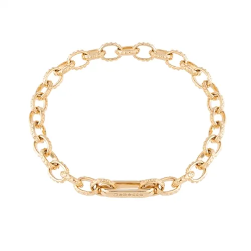 Rebecca Gold Link Bracelet - Gold