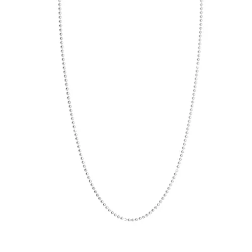 Rebecca Silver Ball Chain 50cm Necklace - 50cm