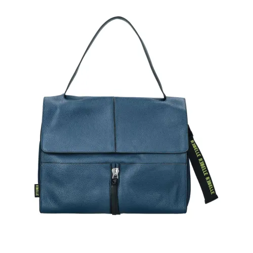 Rebelle , Clio-Satchel L Dollaro Bag ,Blue female, Sizes: ONE SIZE
