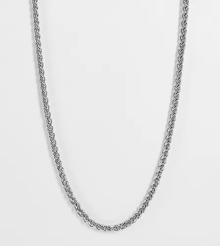 Reclaimed Vintage chain necklace in silver