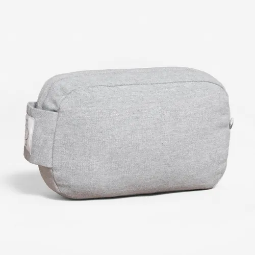 Rectangular Yoga Pillow 23cm X 14cm X 7.5cm - Grey