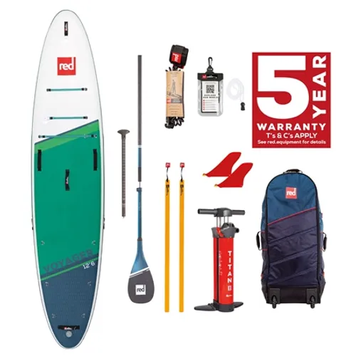 Red Paddle 12'6" Voyager Prime Carbon SUP - Blue - 12'6"