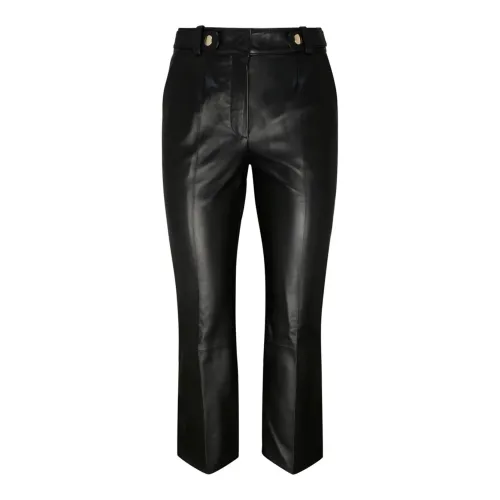 RED Valentino , Black Trousers by R.e.d. Valentino ,Black female, Sizes:
