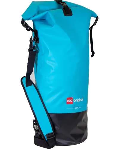Red Waterproof Roll Top Dry Bag 30L - Blue