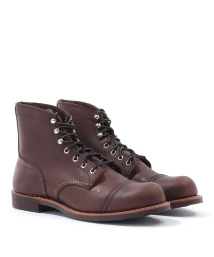 Red Wing Mens 8111 Iron Ranger Boots in Brown