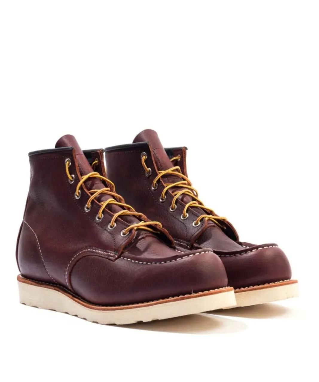 Red Wing Mens 8138 Classic Moc Toe Leather Boots in Brown