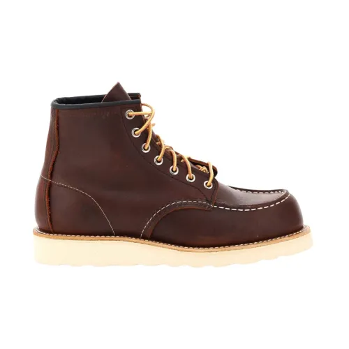 Red Wing Shoes , Classic Moc Toe Briar Oil Slick Boots ,Brown male, Sizes: 7 1/2 UK, 6 UK, 10 1/2 UK, 9 UK, 5 UK, 12 UK, 8 1/2 UK, 8 UK, 11 UK, 6 1/2